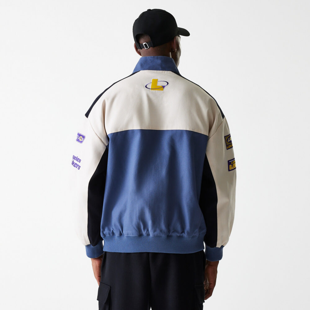 Los Angeles Lakers NBA Motorsport Jacket New Era – Bild 4