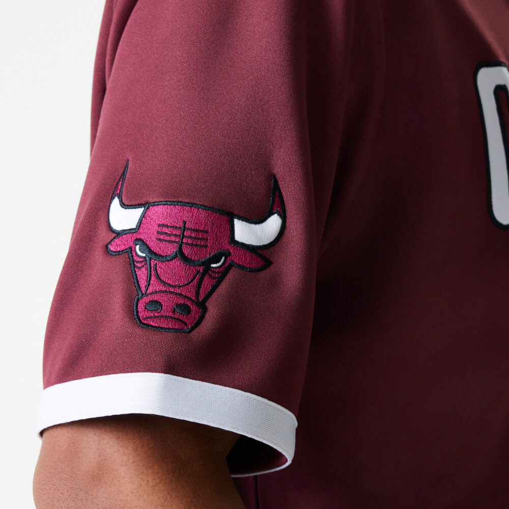 Chicago Bulls NBA Snap Button Shirt New Era – Bild 3