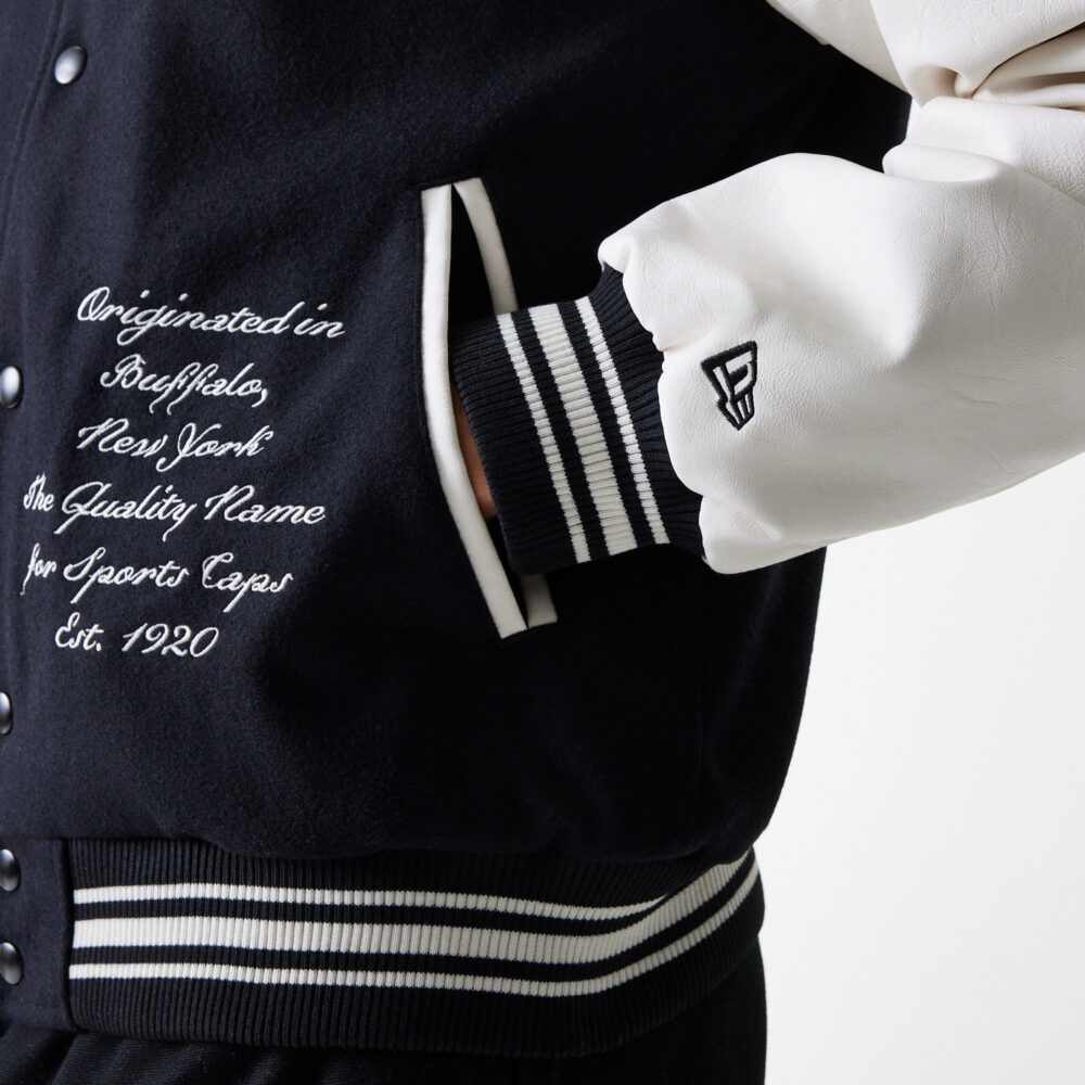 Branded Patch Varsity Jacket New Era - Afbeelding 6