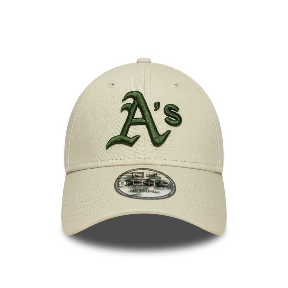 Oakland Athletics COLOUR BLOCK 9FORTY Strapback New Era White/Green – Bild 2