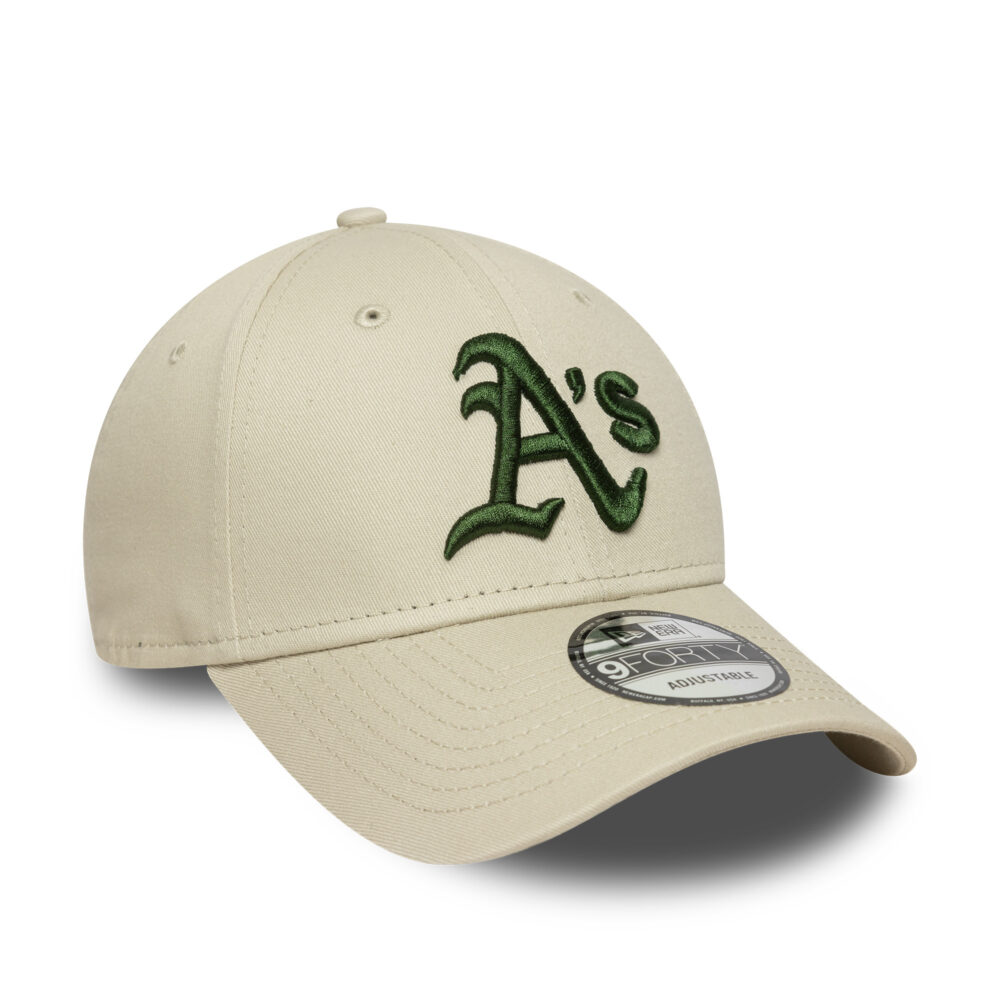 Oakland Athletics COLOUR BLOCK 9FORTY Strapback New Era White/Green – Bild 3