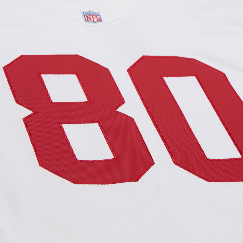 Jerry Rice San Francisco 49ers 1994 NFL White Jersey Mitchell & Ness - Image 3