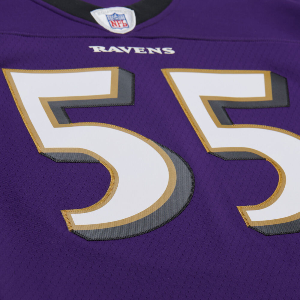 Terrell Suggs Baltimore Ravens 2003 NFL Dark Jersey Mitchell & Ness – Bild 3