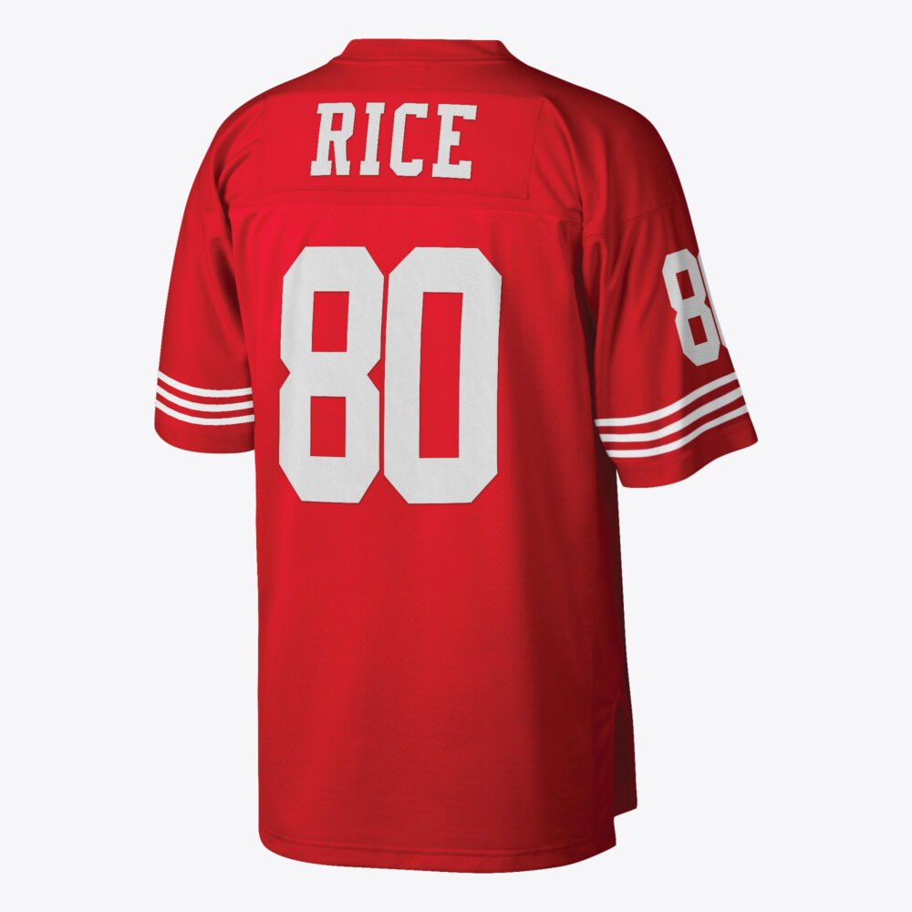 Jerry Rice San Francisco 49ers 1990 NFL Legacy Jersey Mitchell & Ness - Image 9