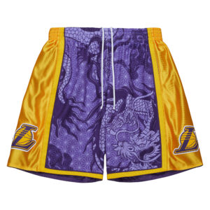 Los Angeles Lakers 2008-2009 NBA Asian Heritage 6.0 Fashion Swingman Shorts