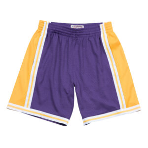 Los Angeles Lakers 1984-1985 NBA Swingman Shorts Mitchell & Ness Purple