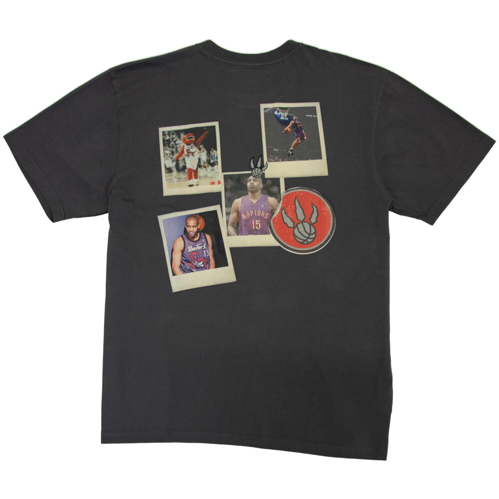 Vince Carter Toronto Raptors NBA Player Retro Photo Tee Mitchell & Ness - Image 2