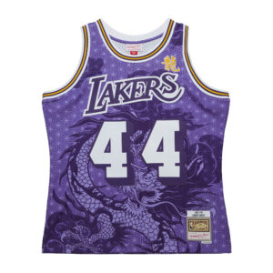 Jerry West Los Angeles Lakers 1971-1972 NBA Asian Heritage 6.0 Fashion Swingman Jersey