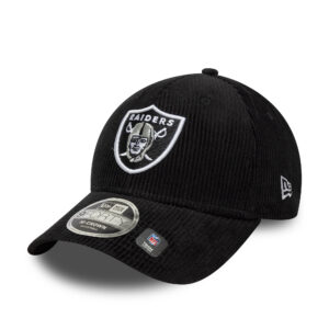 Las Vegas Raiders NFL Cord 9FORTY Snapback New Era Black