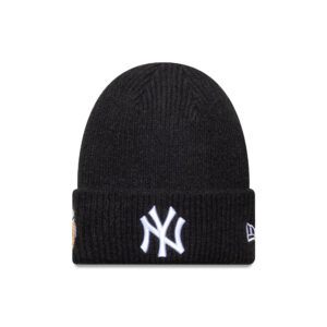 New York Yankees MLB World Series Beanie New Era Black/White