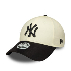 New York Yankees Womens Faux Suede MLB 9FORTY Strapback New Era LTC/BLK