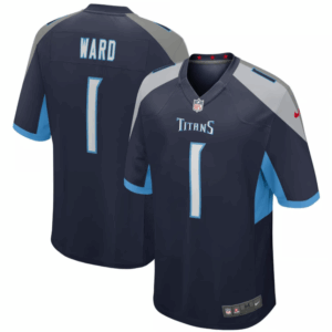 Cam Ward Tennessee Titans Home NFL Game Jersey Nike