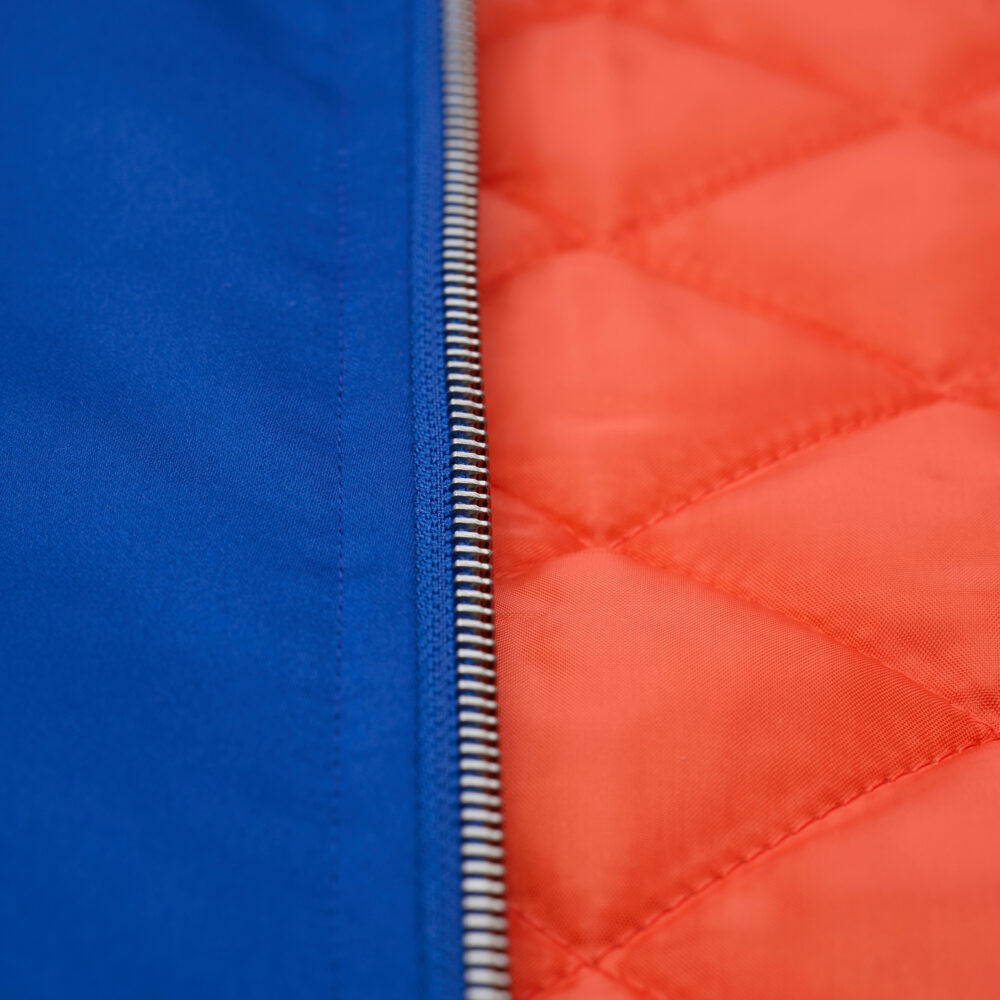 New York Knicks NBA Throw It Back Heavyweight Satin Jacket Mitchell & Ness - Image 7