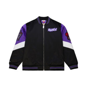 Toronto Raptors NBA Throw It Back Heavyweight Satin Jacket Mitchell & Ness