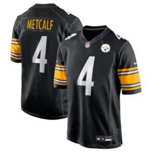 DK Metcalf Pittsburgh Steelers Home NFL Game Jersey Nike