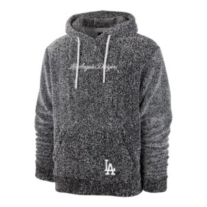 Los Angeles Dodgers MLB Slate Grey 47 Long Loop Fuzzy Hood